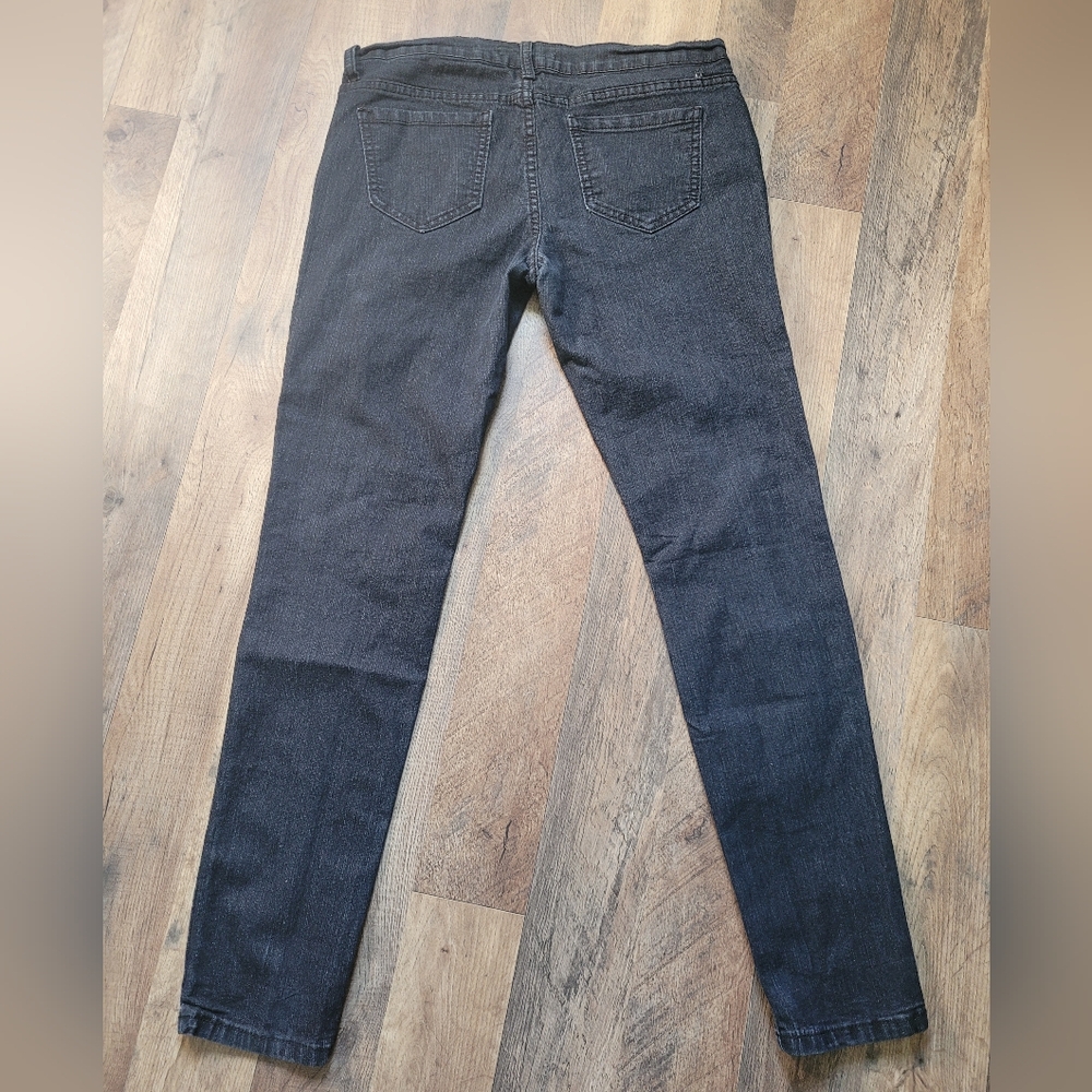 Forever 21 Denim Women's Black Jeans Size 29 - Picture 5 of 7